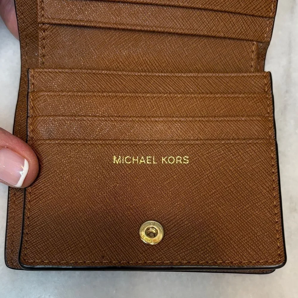 Michael Kors Pebbled Leather Wallet